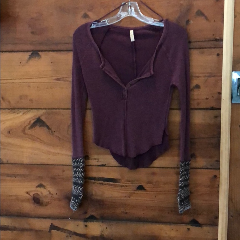 Free people long sleeve